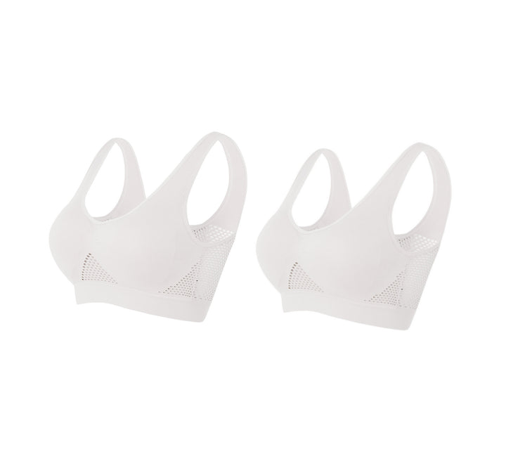 Seamless Mesh Women Sports Bras