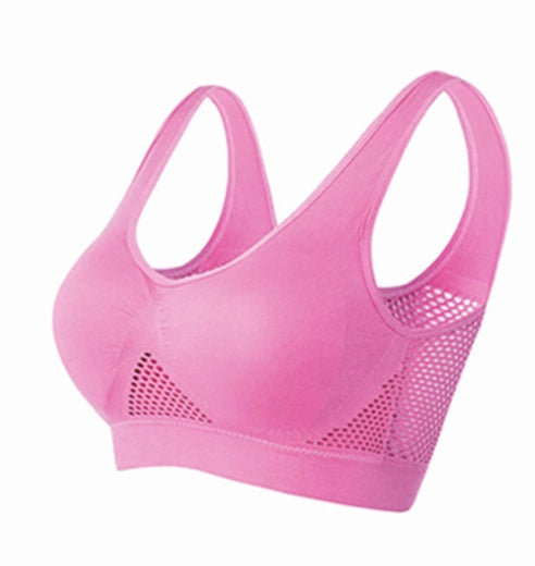 Seamless Mesh Women Sports Bras